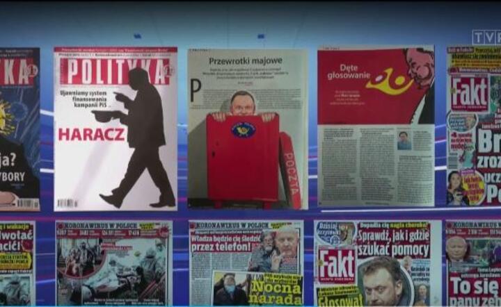 Media krytukujące rząd sa zasilane reklamami ze spółek skarbu państwa. / autor: Wiadmości TVP 