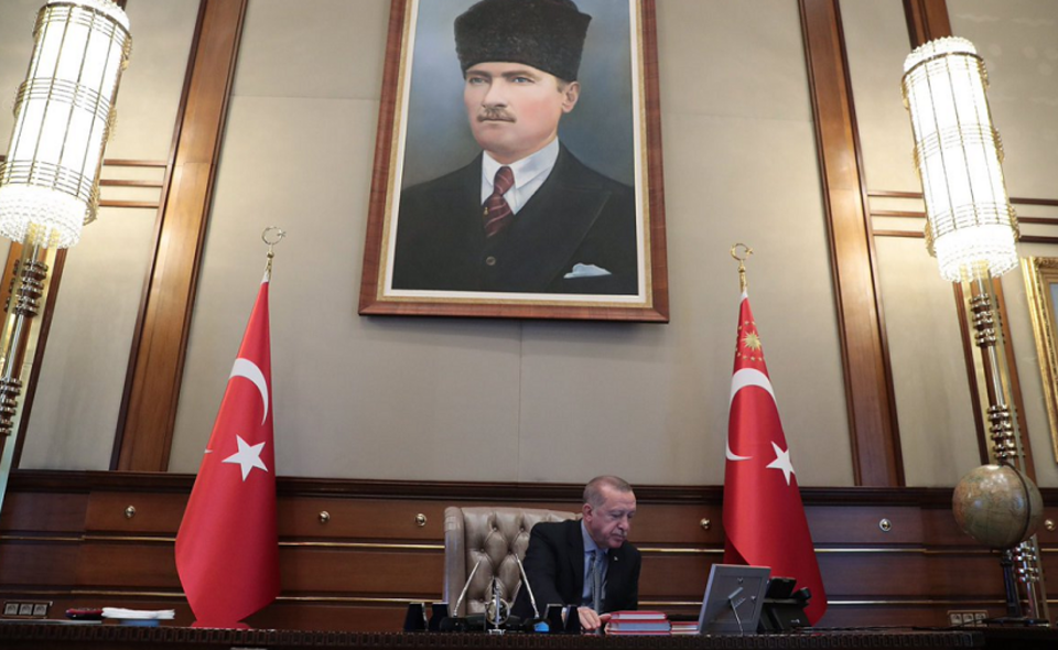 Prezydent Turcji Recep Tayyip Erdogan / autor: Twitter