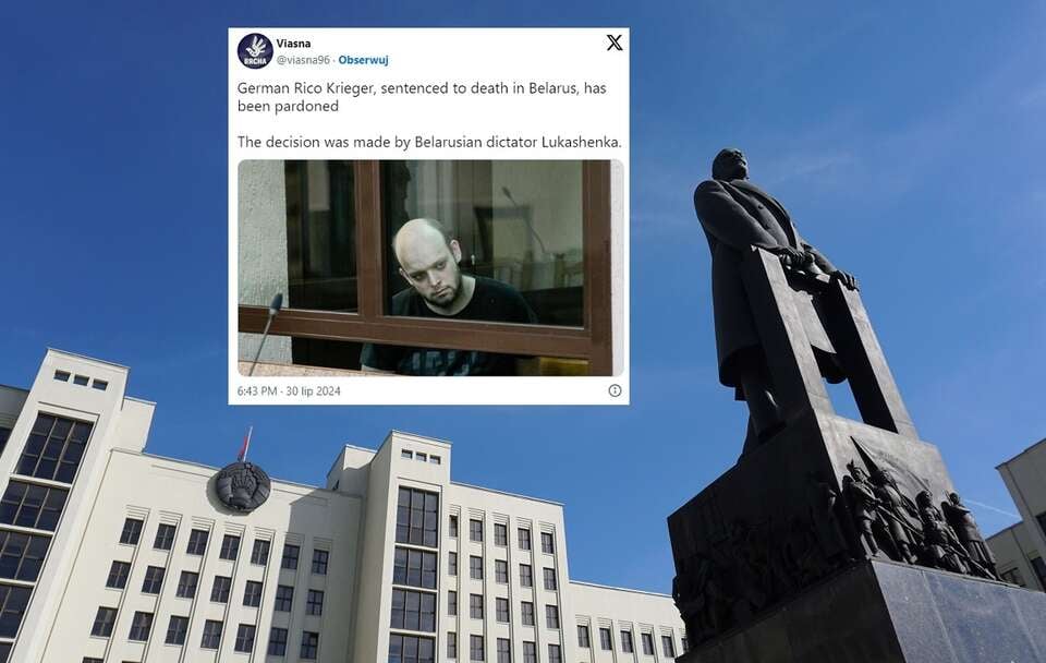 Łukaszenka ułaskawił obywatela Niemiec, skazanego na śmierć
