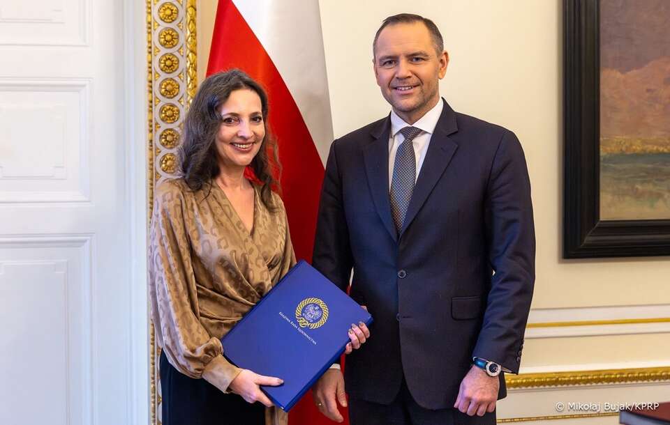 Przewodnicząca KRS spotkała się z prezydentem Karolem Nawrockim. / autor: prezydent.pl