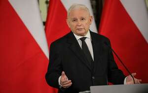 Prezes PiS Jarosław Kaczyński / autor: PAP/Leszek Szymański