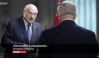 Dla BBC Łukaszenka to prezydent Białorusi. "Dają mu uznanie"
