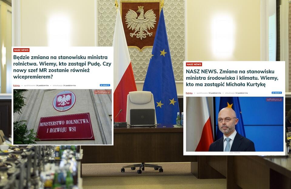 Sala posiedzeń rządu w KPRM (zdj. ilustacyjne) / autor: Fratria/wPolityce.pl