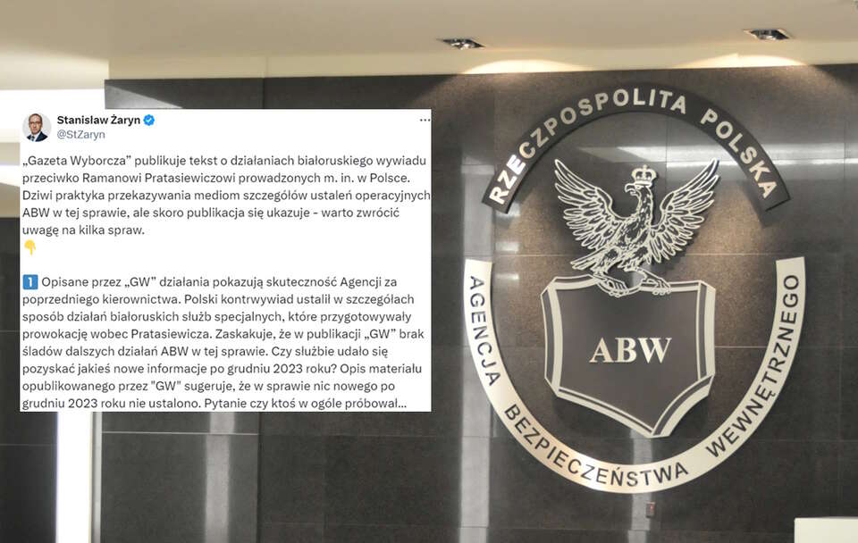 Żaryn:ABW powinna mieć poparcie rządu ws. aktywnych operacji