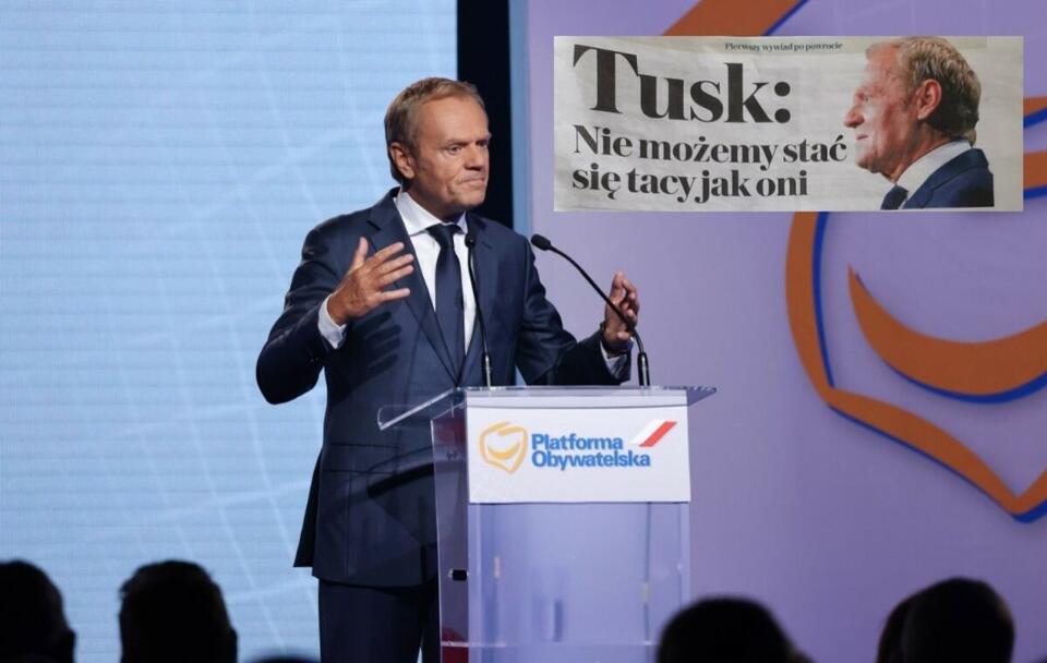Donald Tusk / autor: Fratria/"Gazeta Wyborcza"