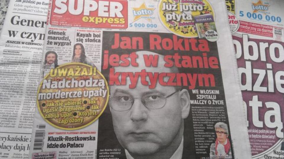Jedno nie ulega wątpliwości: Jan Rokita przebywa we włoskim szpitalu. Fot. wPolityce.pl