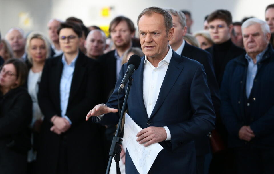 Tusk / autor: PAP/Zbigniew Meissner