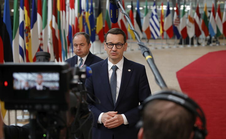 premier Mateusz Morawiecki w Brukseli / autor: fotoserwis PAP