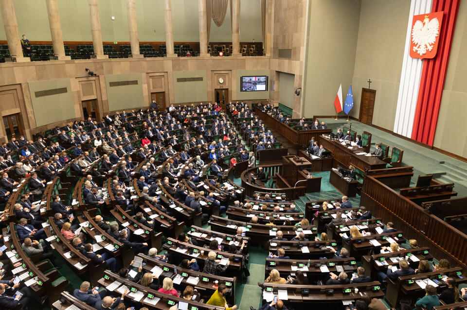 Posiedzenie Sejmu. / autor: Fratria