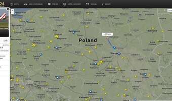 Tak Tusk leciał do domu na weekend