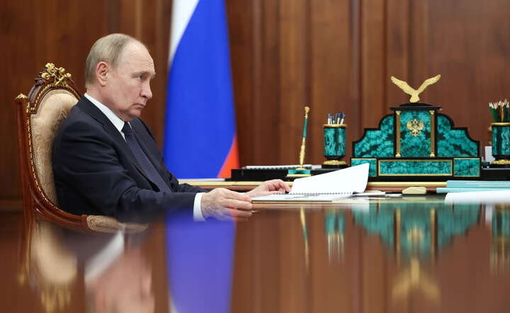 Prezydent Rosji Wladimir Putin / autor: PAP/EPA/ALEXANDER KAZAKOV/SPUTNIK/KREMLIN POOL