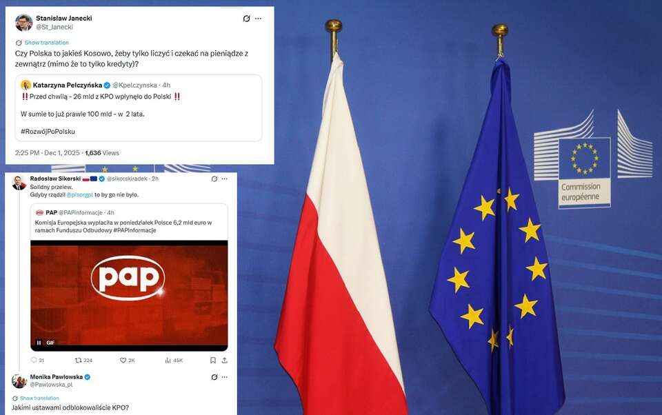 Do Polski wpłynęło 26 mld z KPO. Burza w komentarzach