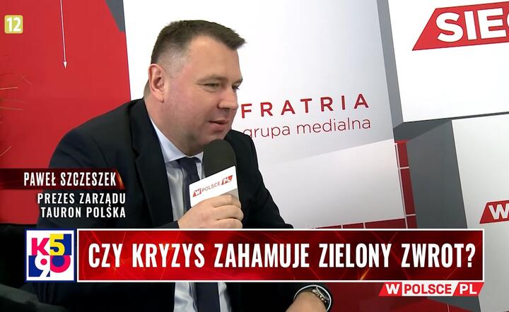 Paweł Szczeszek, prezes Tauron Polska Energia / autor: Fratria