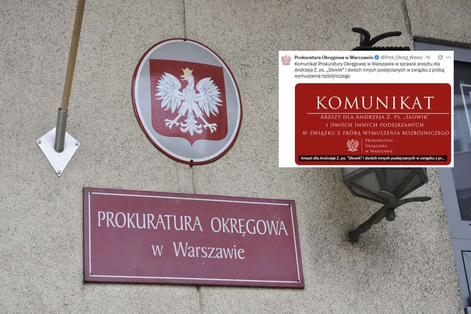 Prokuratura Okręgowa w Warszawie / autor: fratria/X-Prokuratura Okręgowa w Warszawie, screen
