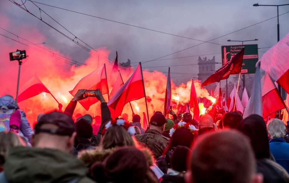 Marsz Niepodległości w 2023 roku / autor: Fratria