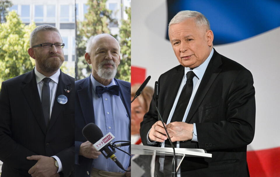 Braun/Korwin-Mikke/Kaczyński / autor: Fratria/PAP/Darek Delmanowicz