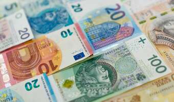 EURPLN poniżej 4,22