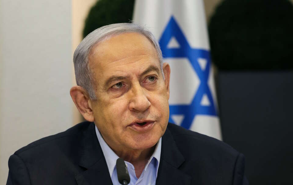 Benjamin Netanjahu / autor: PAP/EPA/RONEN ZVULUN / POOL
