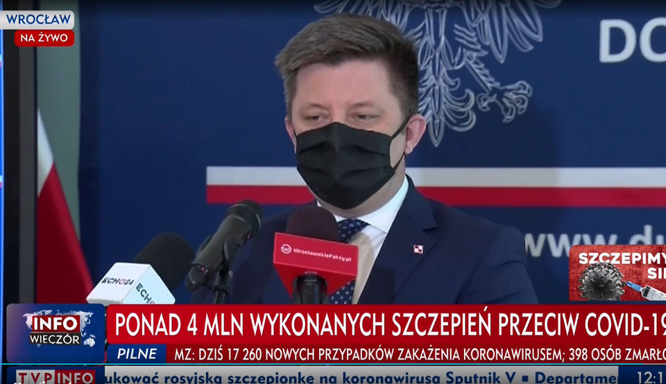 Michał Dworczyk / autor: screen TVP Info