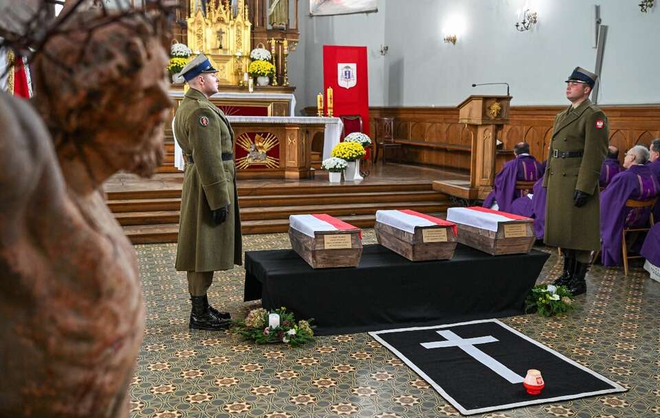 Uroczystości pogrzebowe żołnierzy Wojska Polskiego / autor: PAP/Darek Delmanowicz