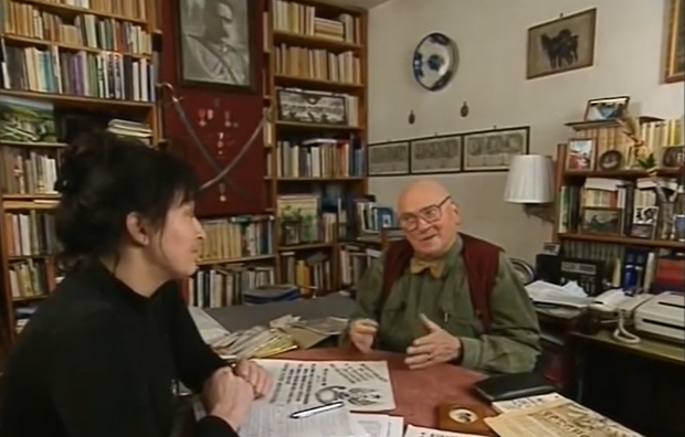 Alina Czerniakowska i Wojciech Ziembiński / autor: Kadr z filmu "Był taki ktoś"