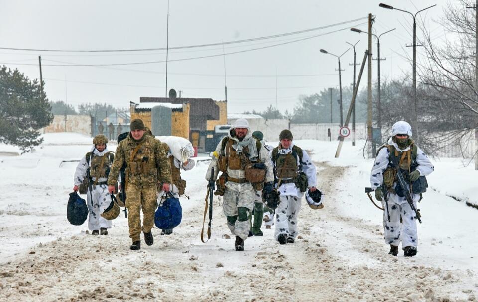 Współrządząca FDP wzywa do szkolenia ukraińskich żołnierzy / autor: PAP/EPA/SERGEY KOZLOV