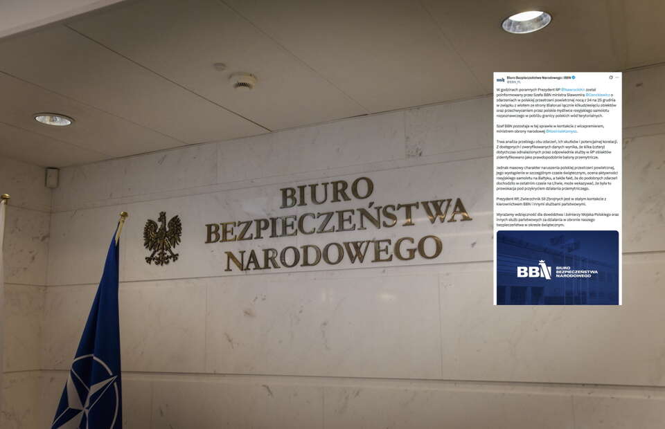 Rosyjski samolot i balony przemytnicze. Jest komunikat BBN