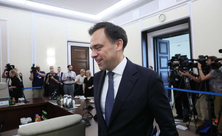  Minister finansów i gospodarki Andrzej Domański podczas posiedzenia rządu , 25 lipca 2025 / autor: PAP/Leszek Szymański