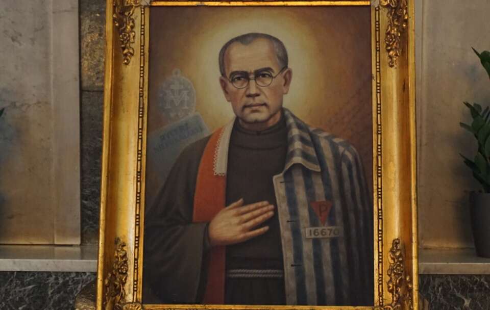 Obraz św. ojca Maksymiliana Marii Kolbego  / autor: Fratria