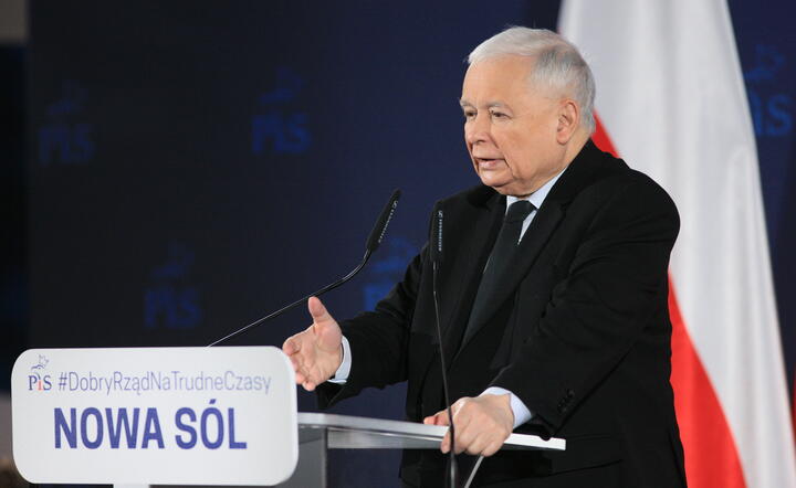 prezes PiS Jarosław Kaczyński / autor: PAP/Lech Muszyński