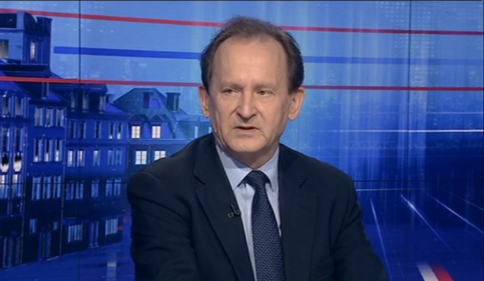 Prof. Włodzimierz Bernacki, poseł PiS / autor: screen TVP