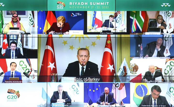 Szczyt G20 / autor: PAP/EPA/TURKISH PRESIDENT PRESS OFFICE HANDOUT