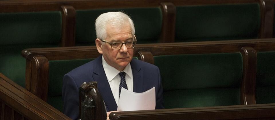 Szef MSZ Jacek Czaputowicz / autor: Fratria/Andrzej Wiktor