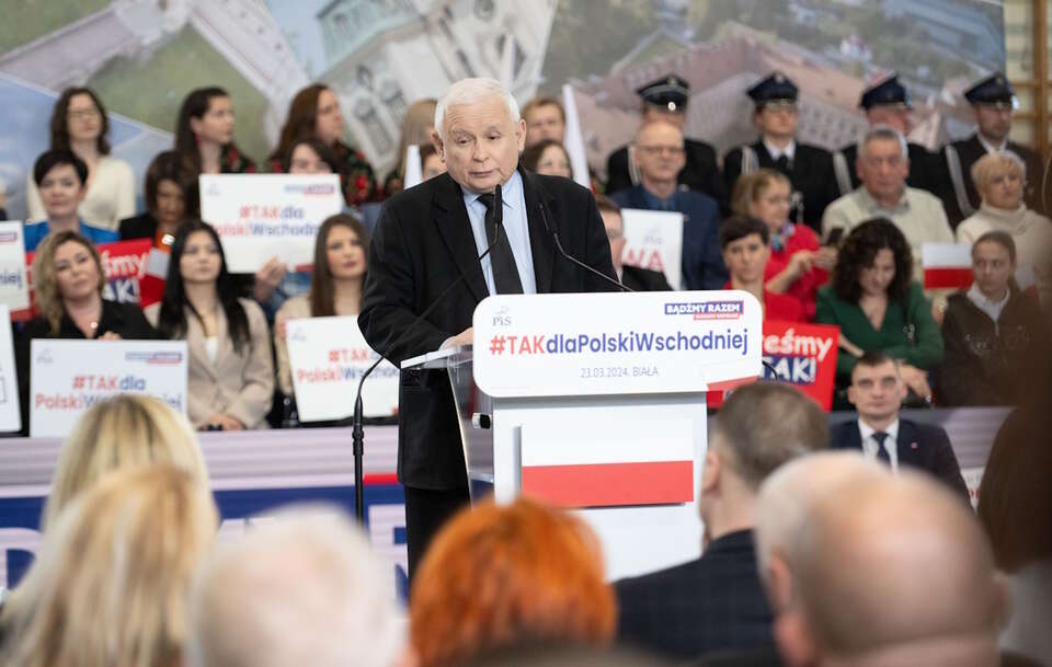 Jarosław Kaczyński / autor: PAP/Wojtek Jargiło