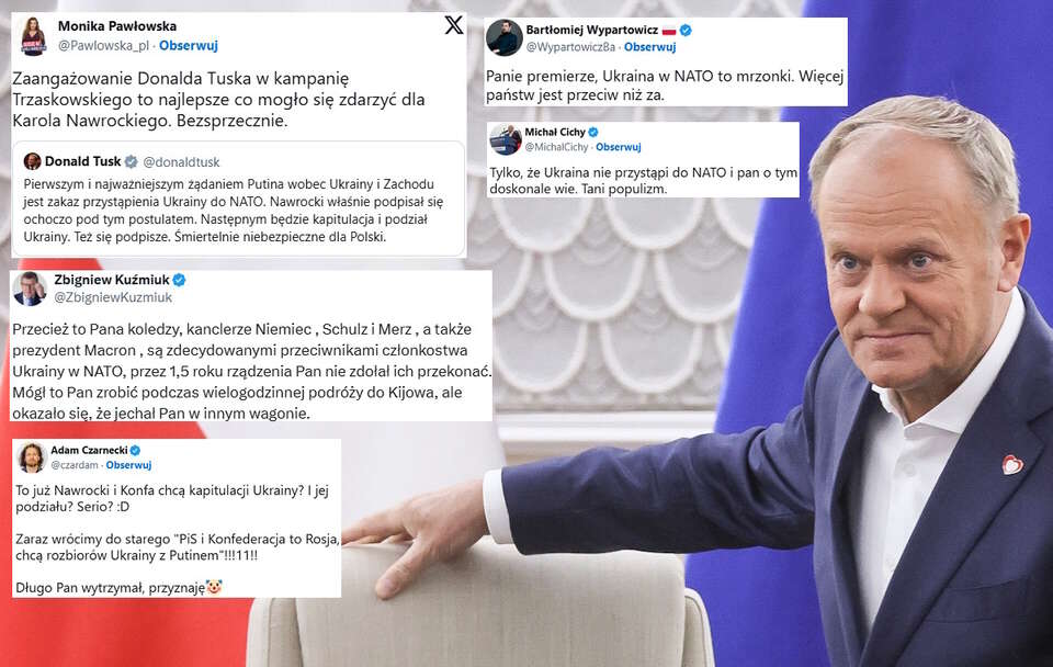 Donald Tusk / autor: PAP/Leszek Szymański/X