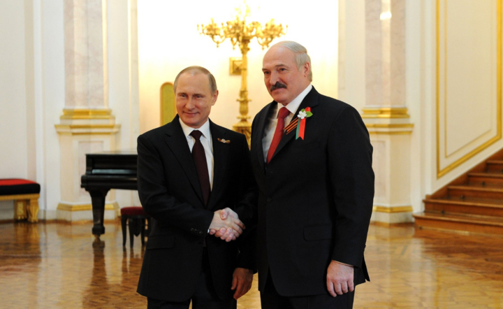 Władimir Putin i Alaksandr Łukaszenka / autor: commons.wikimedia.org/