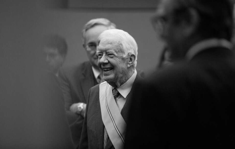 Jimmy Carter / autor: PAP/EPA/BRANDEN CAMP