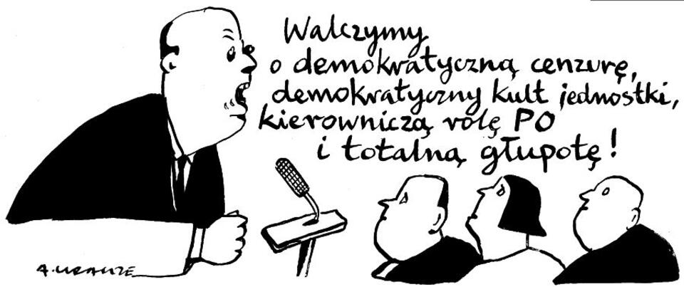 Rys. Andrzej Krauze
