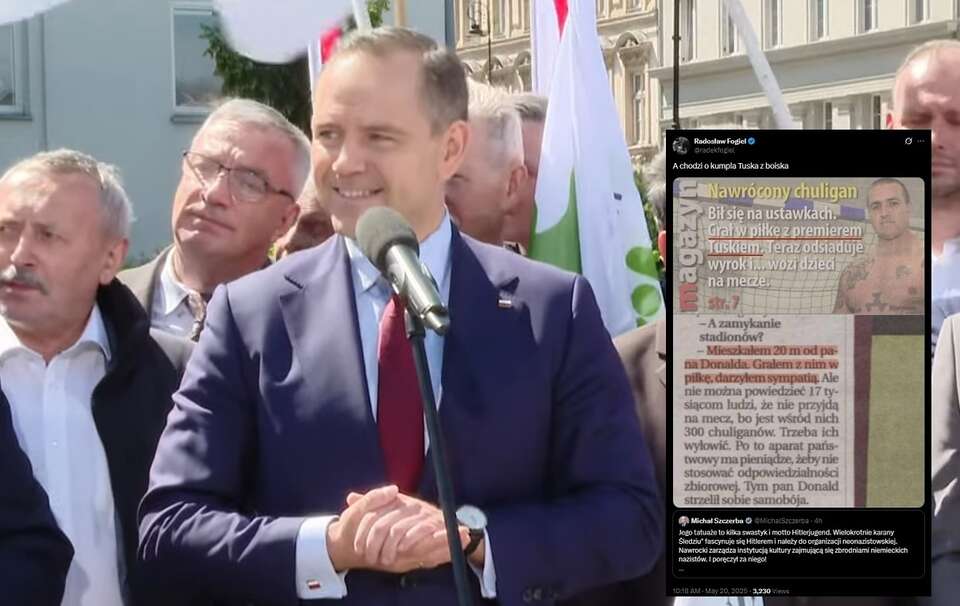 Karol Nawrocki w Warszawie / autor: YT: TV wPolsce24
