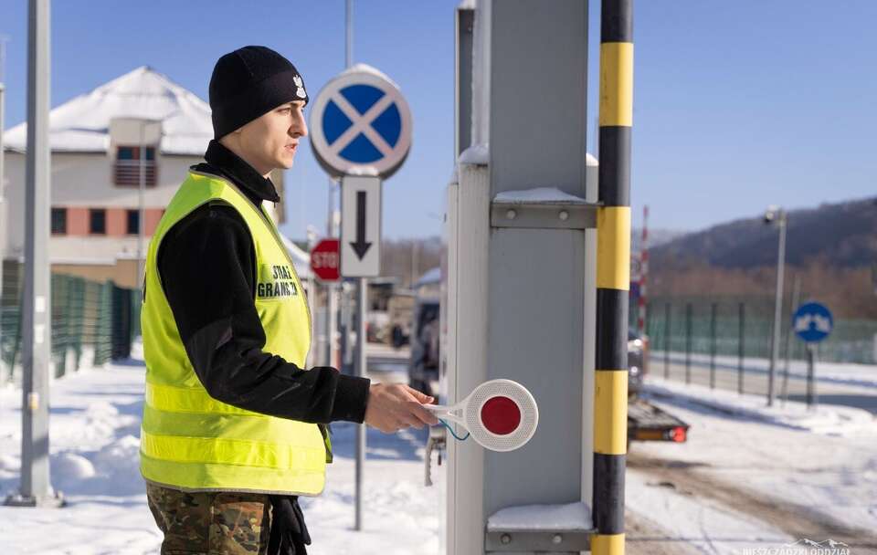 Funkcjonariusz Straży Granicznej / autor: X/@Bieszczadzki_SG