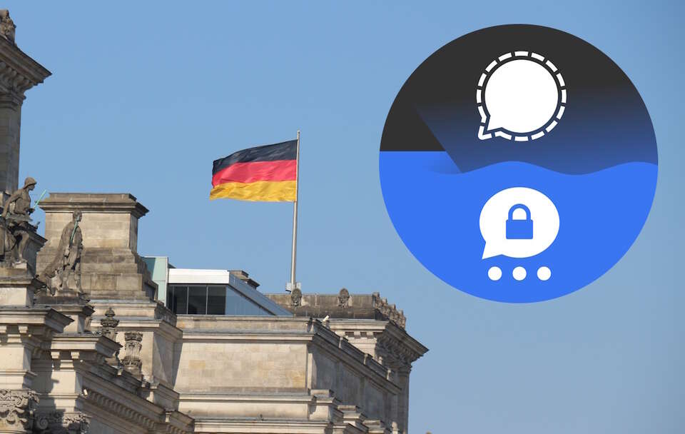 Niemieccy ministrowie szpiegowani oprogramowaniem Signal