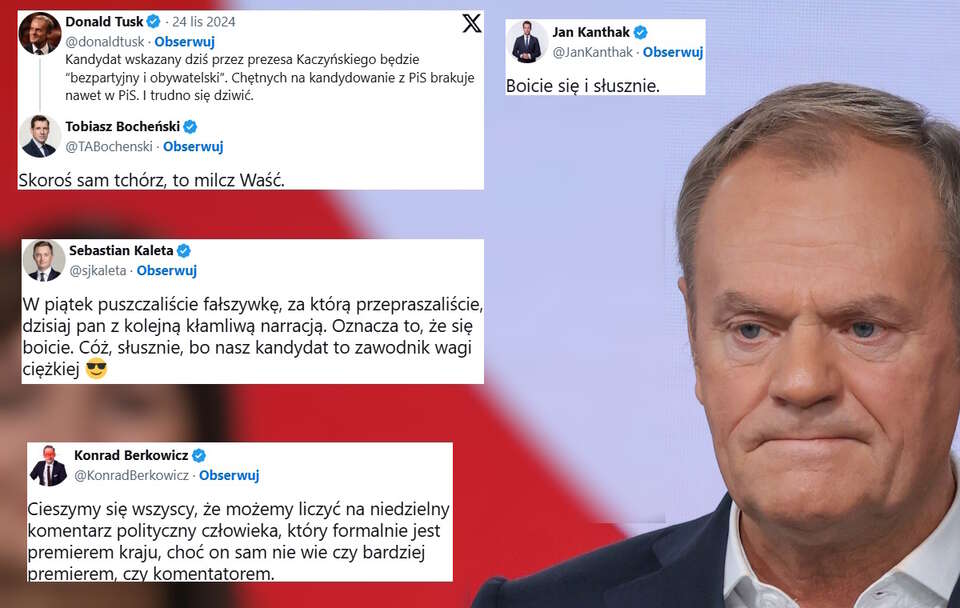 Donald Tusk / autor: PAP/Paweł Supernak/X