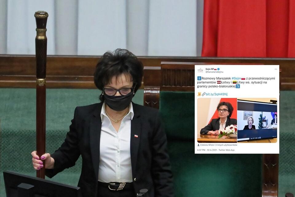 Marszałek Sejmu Elżbieta Witek / autor: PAP/Paweł Supernak/TT