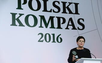 Premier Beata Szydło z Polskim Kompasem 2016