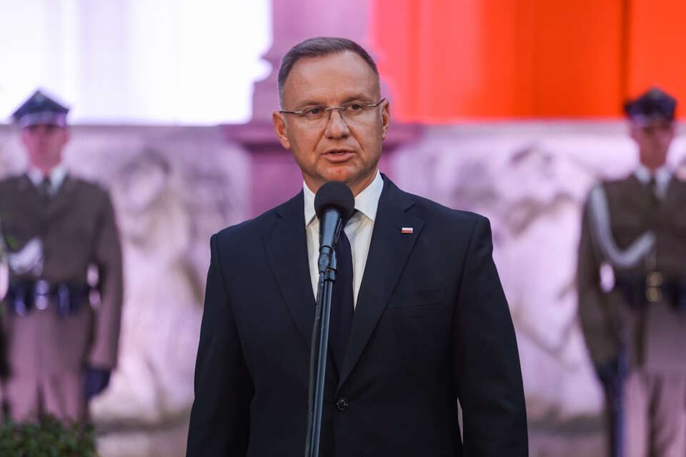 Prezydent Andrzej Duda / autor: PAP/Albert Zawada