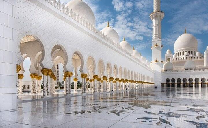 Meczet, Abu Zabi, ZEA / autor: Pixabay