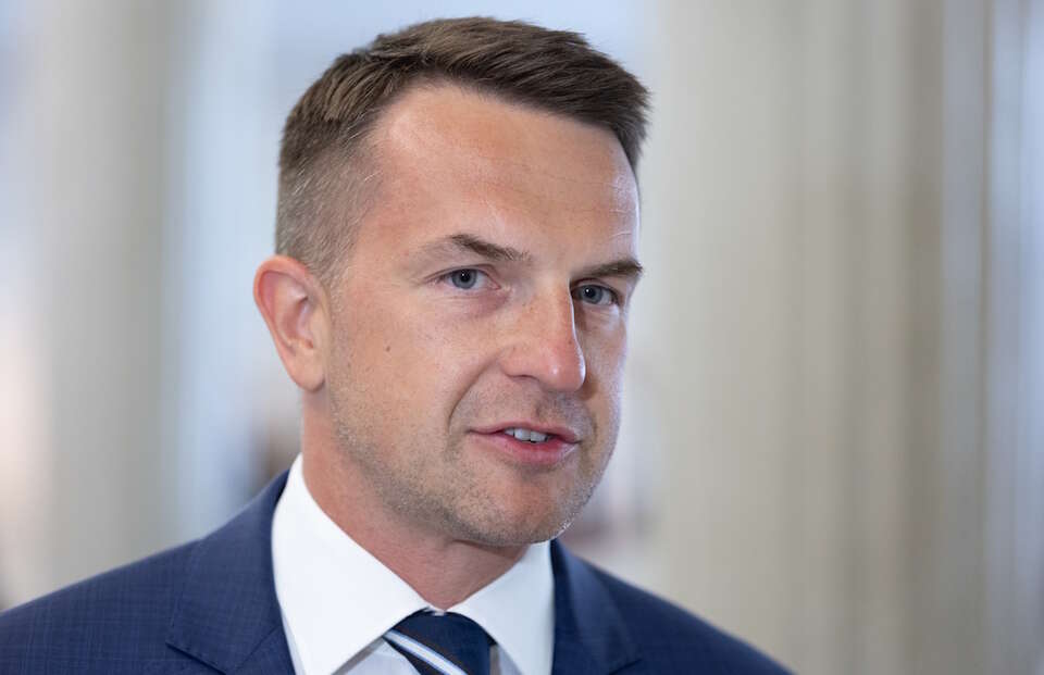 Adam Szłapka zaatakował mec. Lewandowskiego / autor: Fratria