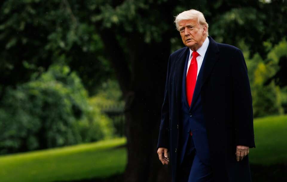 Donald Trump / autor: PAP/EPA/SAMUEL CORUM / POOL
