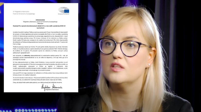 Magdalena Adamowicz / autor: YouTube/ Platforma Obywatelska/Twitter