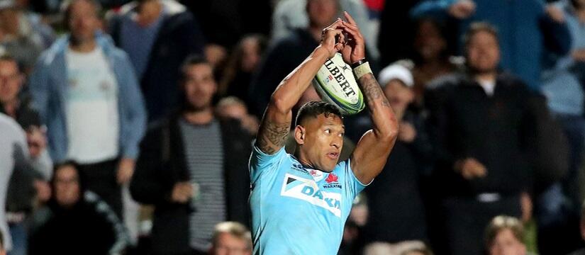 Israel Folau / autor: PAP/EPA/JEREMY NG